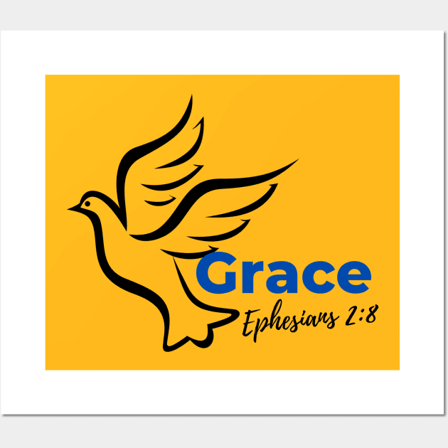 Grace Wall Art by Script Tees